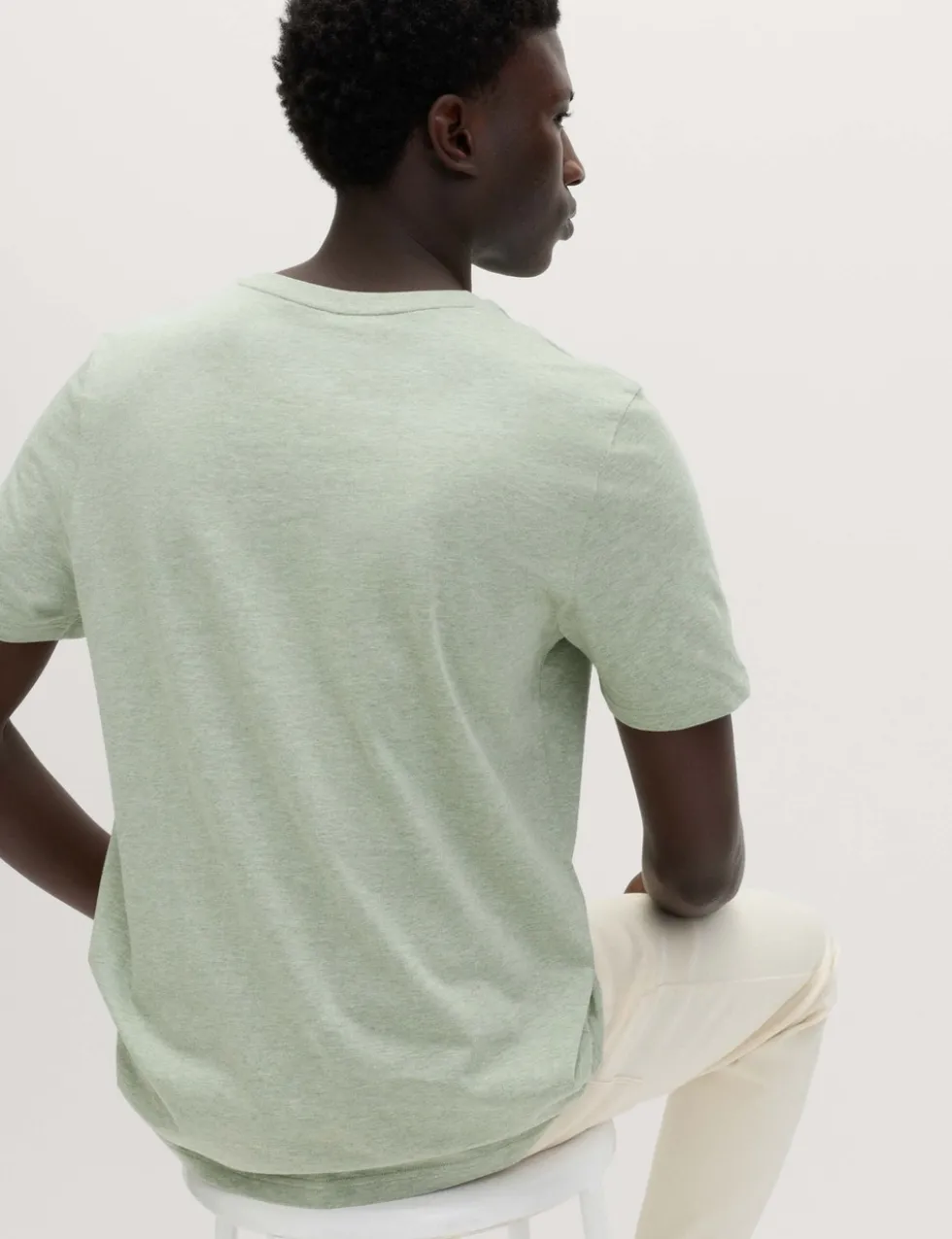 5 Pack Pure Cotton Crew Neck T-Shirts