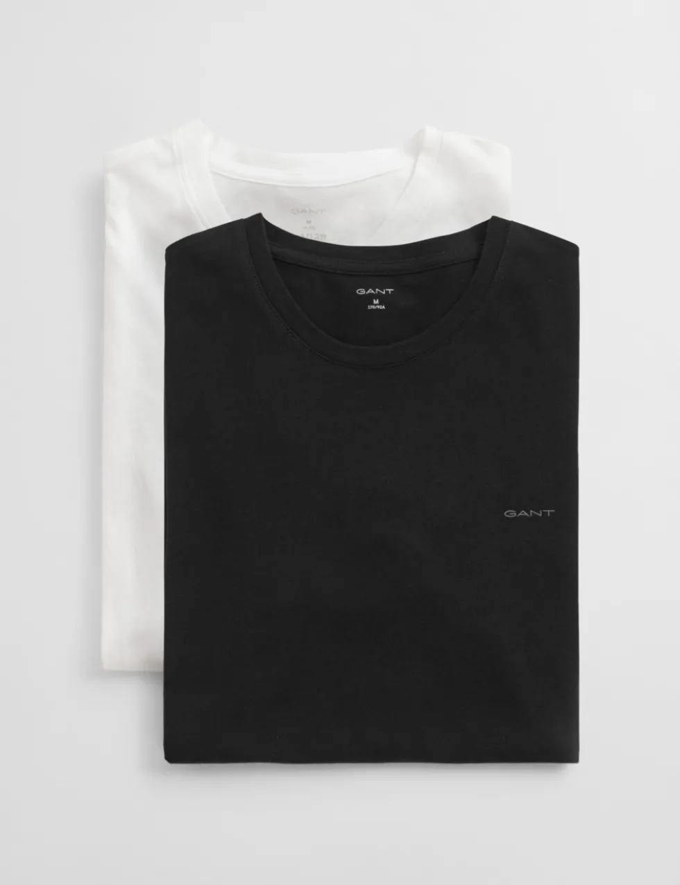 2 Pack Pure Cotton Crew Neck T-Shirts