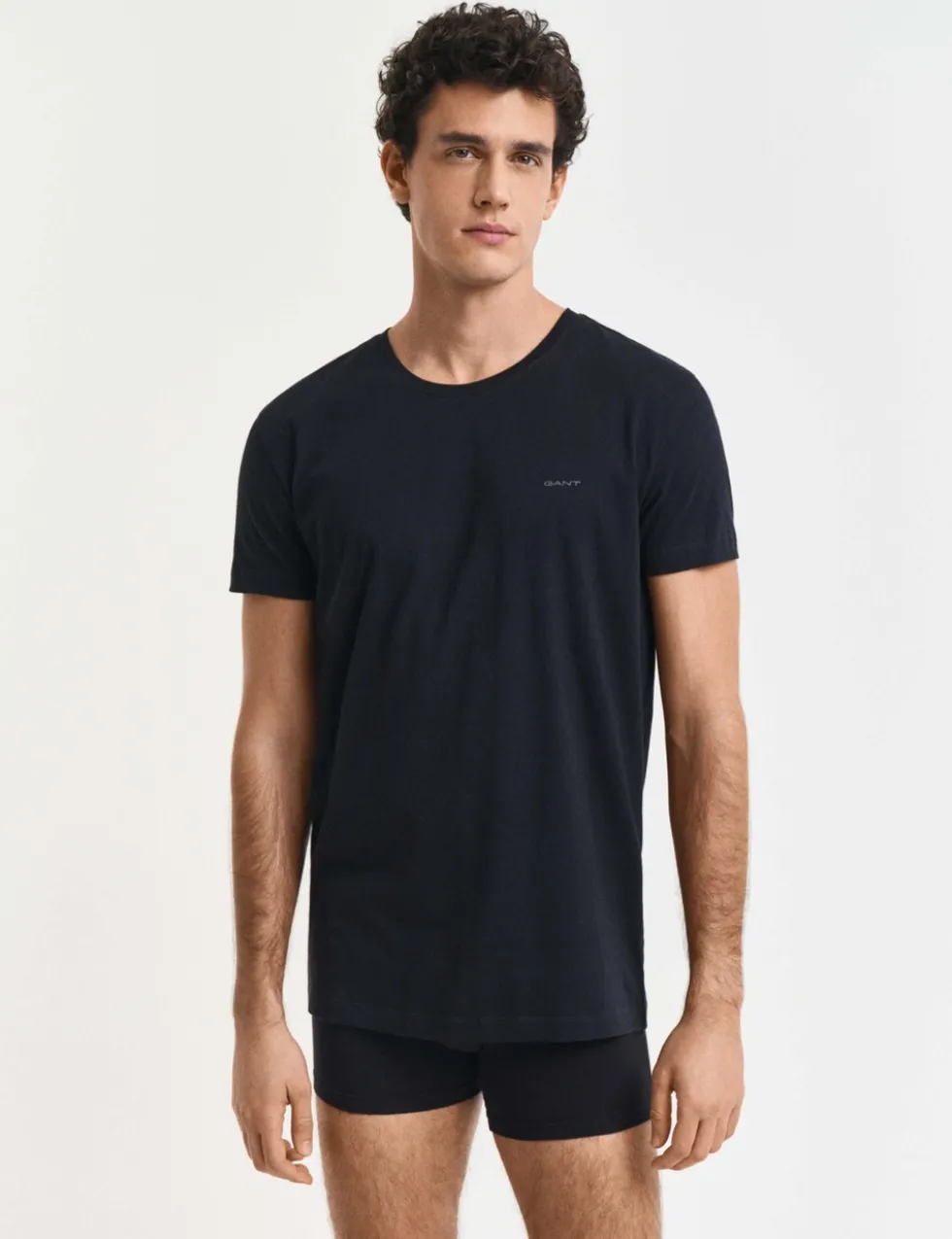 2 Pack Pure Cotton Crew Neck T-Shirts