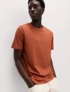 7 Pack Pure Cotton Crew Neck T-Shirts