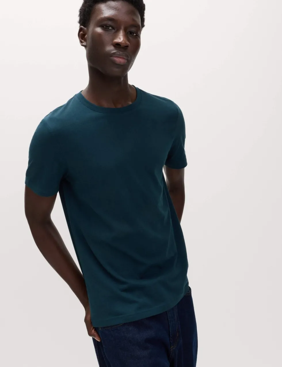 7 Pack Pure Cotton Crew Neck T-Shirts