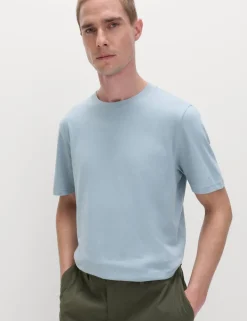 7 Pack Pure Cotton Crew Neck T-Shirts