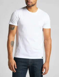 2 Pack Pure Cotton Crew Neck T-Shirts
