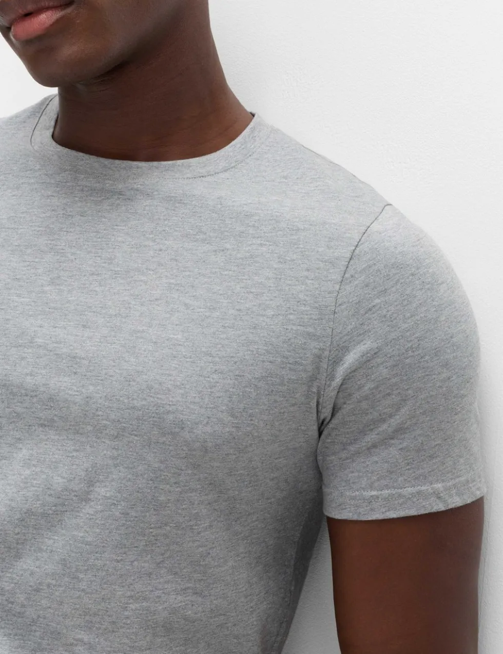 3 Pack Pure Cotton Crew Neck T-Shirts