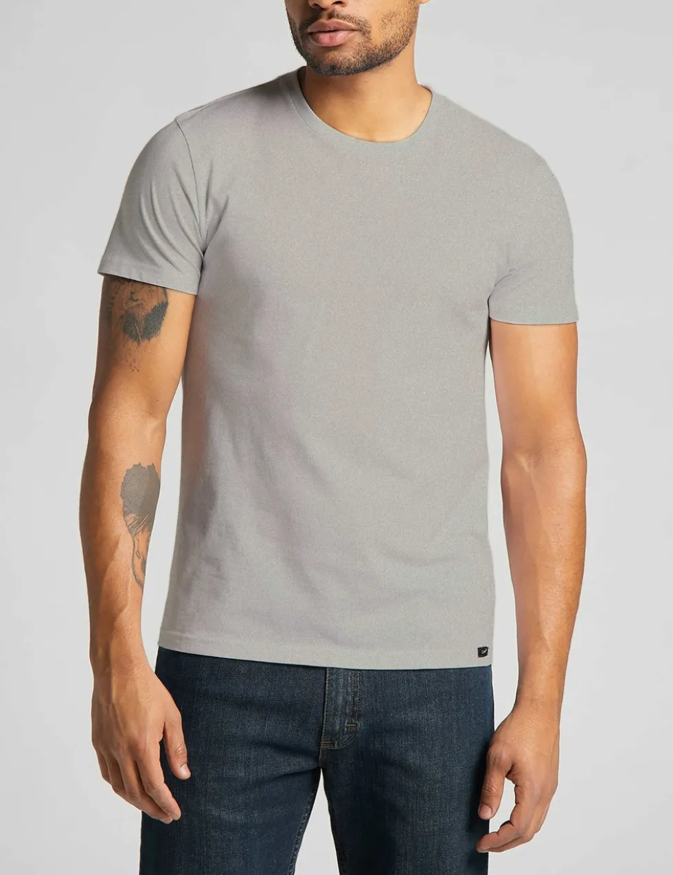 2 Pack Pure Cotton Crew Neck T-Shirts