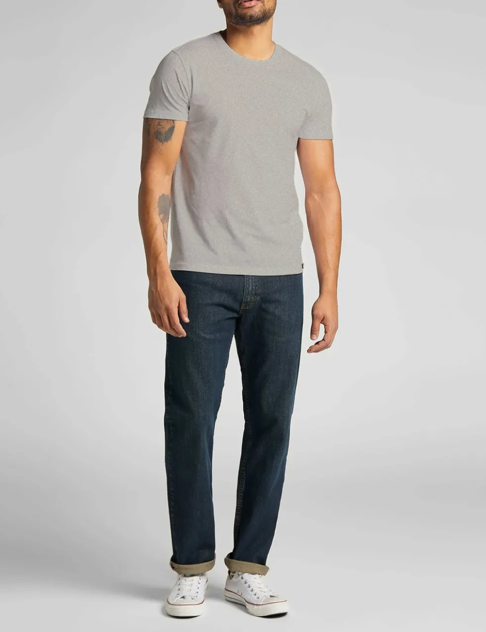 2 Pack Pure Cotton Crew Neck T-Shirts