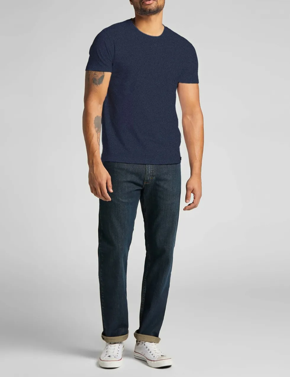 2 Pack Pure Cotton Crew Neck T-Shirts