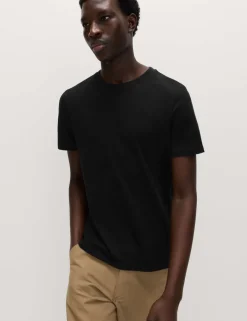 7 Pack Pure Cotton Crew Neck T-Shirts