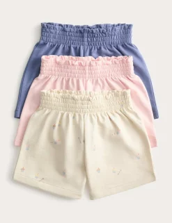 3 Pack Pure Cotton Cupcake Shorts (0-5 Yrs)