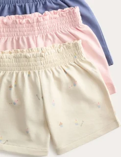 3 Pack Pure Cotton Cupcake Shorts (0-5 Yrs)