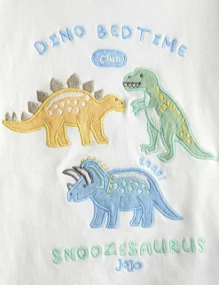 2 Pack Pure Cotton Dinosaur Pyjamas (12 Mths - 6 Yrs)