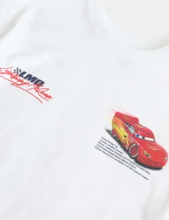 2 Pack Pure Cotton Disney Cars™ T-Shirts (2-8 Yrs)