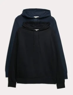2 Pack Pure Cotton Hoodies