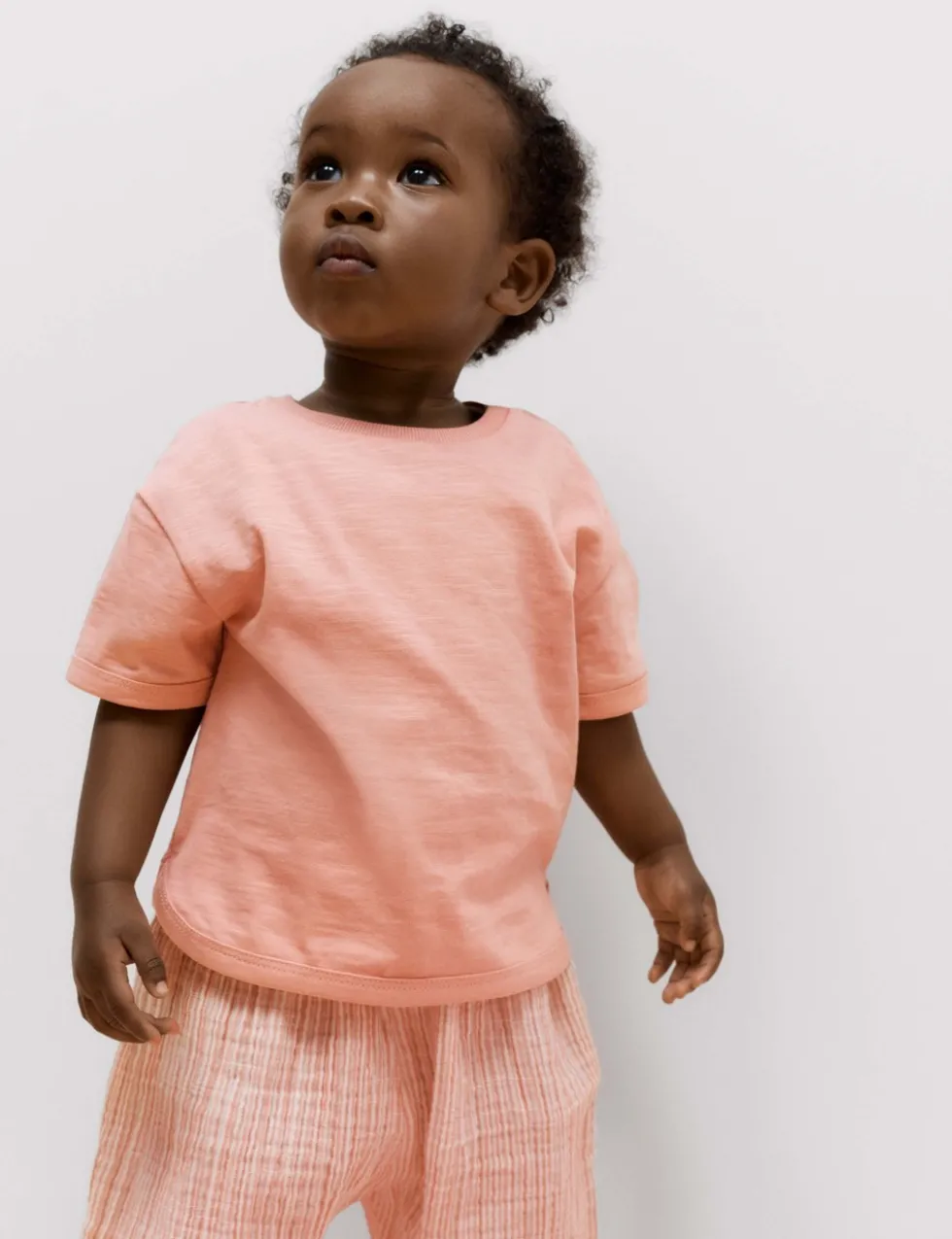 2 Pack Pure Cotton Patterned Tops (0-5 Yrs)