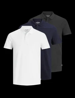 3 Pack Pure Cotton Polo Shirts