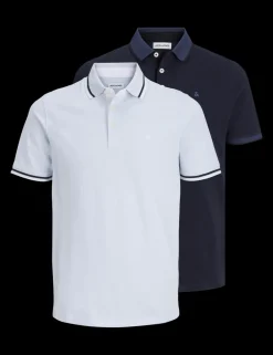 2 Pack Pure Cotton Polo Shirts