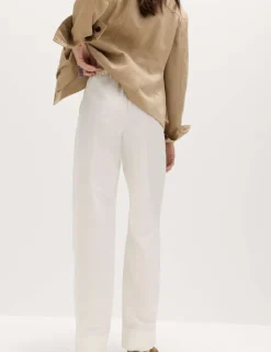 2 Pack Pure Cotton Poplin Straight Leg Trousers