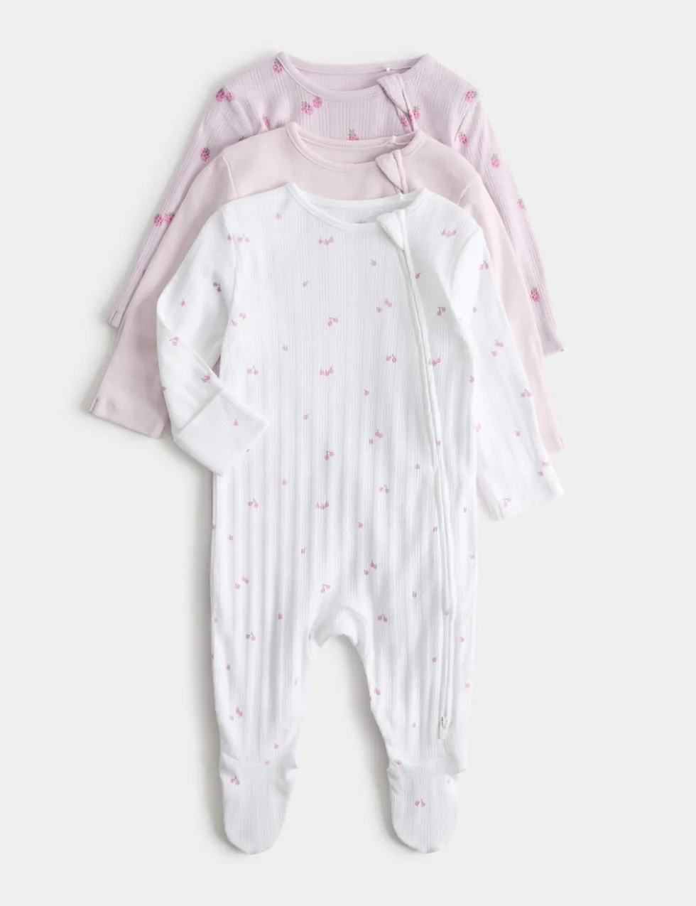 3 Pack Pure Cotton Printed Sleepsuits (6lbs 3oz-3 Yrs)