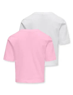 2 Pack Pure Cotton Printed T-Shirts (7-14 Yrs)