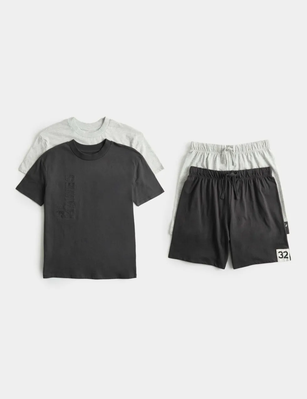 2 Pack Pure Cotton Pyjama Sets (6-16 Yrs)