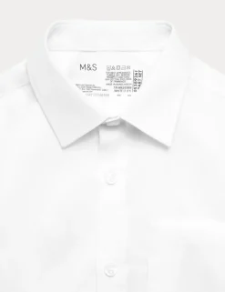 2 Pack Pure Cotton Regular Fit Shirts (2-18 Yrs)