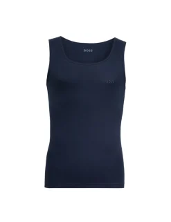 3 Pack Pure Cotton Ribbed Tank Tops