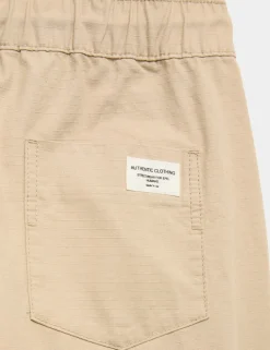2 Pack Pure Cotton Ripstop Trousers (6-16 Yrs)