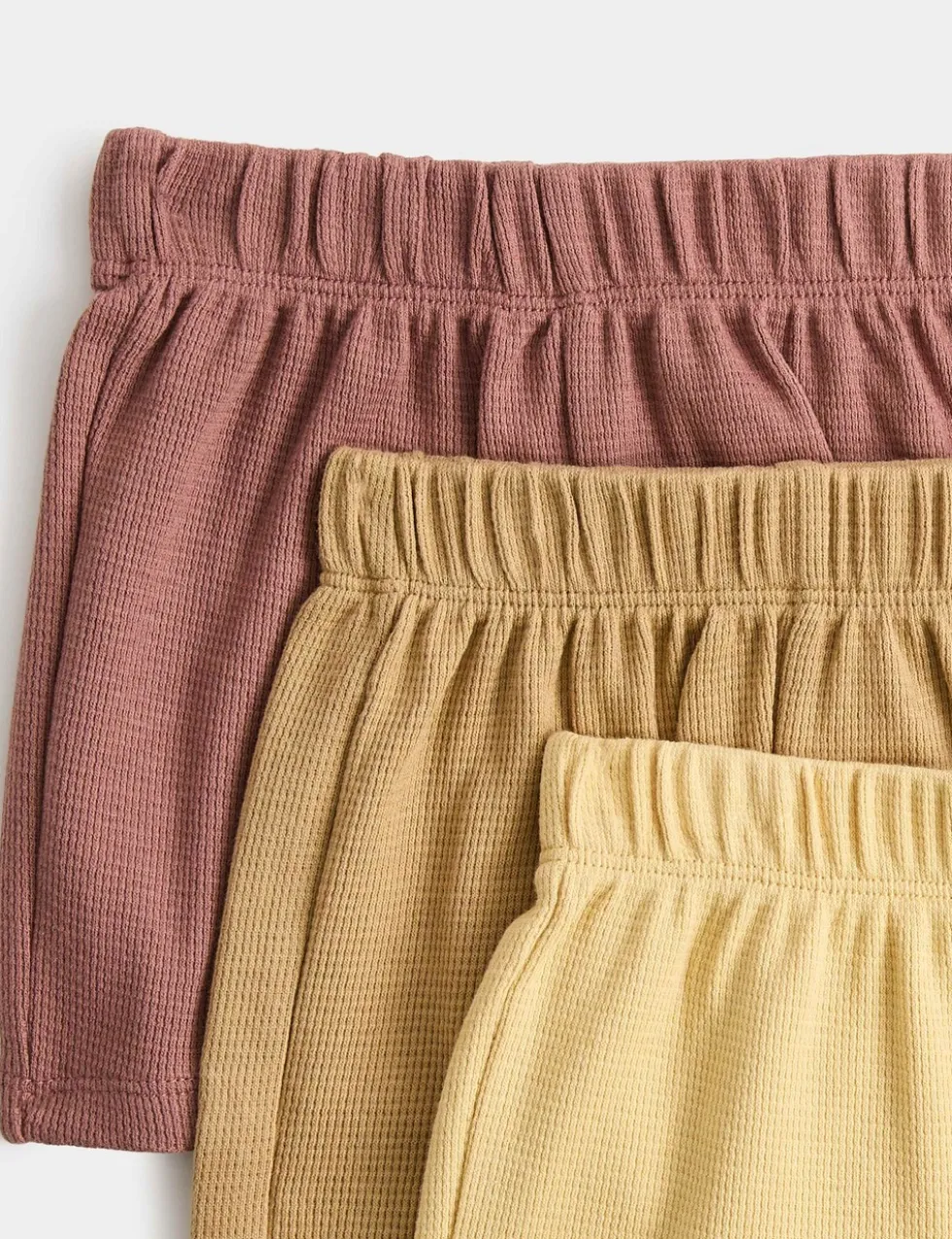 3 Pack Pure Cotton Shorts (0-5 Yrs)