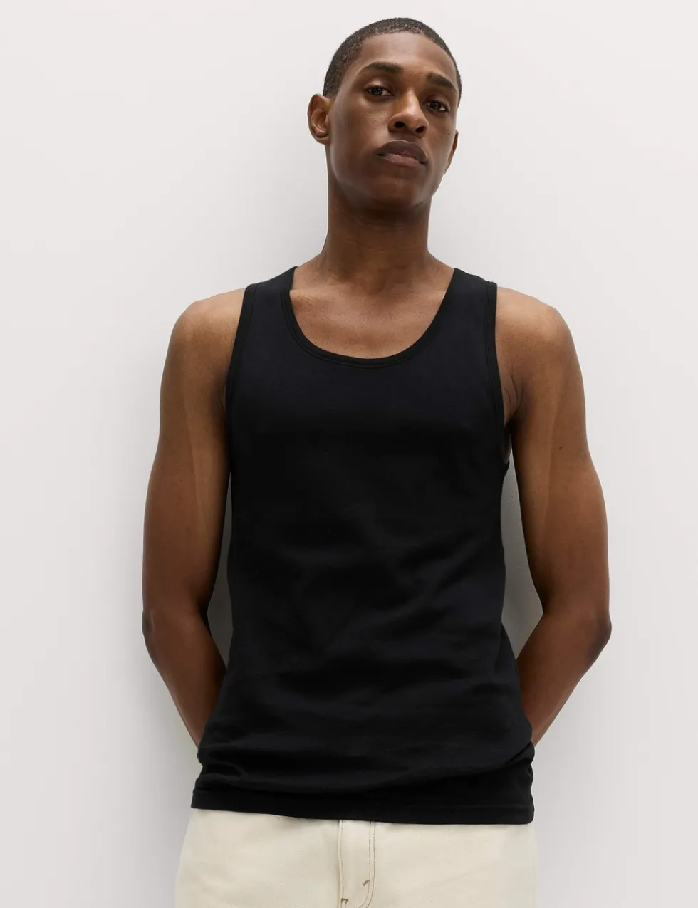 3 Pack Pure Cotton Sleeveless Vests