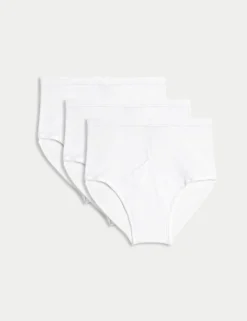 3 Pack Pure Cotton StayNew™ High Waist Briefs