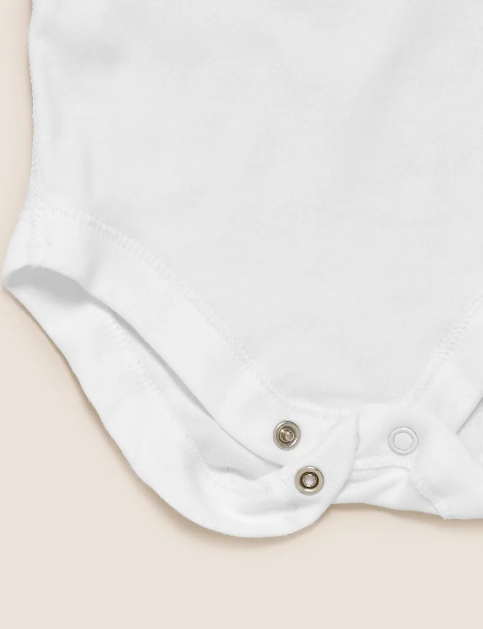 5 Pack Pure Cotton Strappy Bodysuits (6½lbs-3 Yrs)