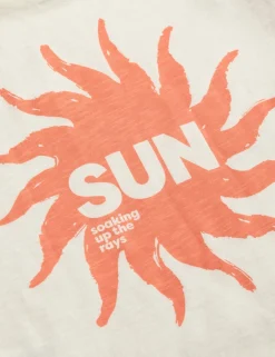 2 Pack Pure Cotton Sun Graphic Pyjamas (1-8 Yrs)