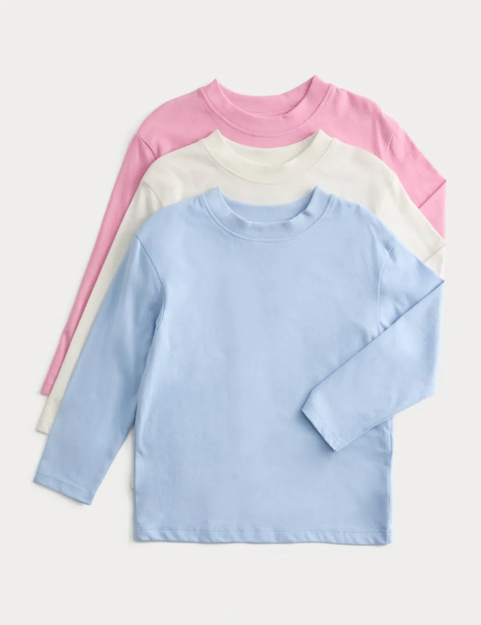 3 Pack Pure Cotton Tops (2-8 Yrs)
