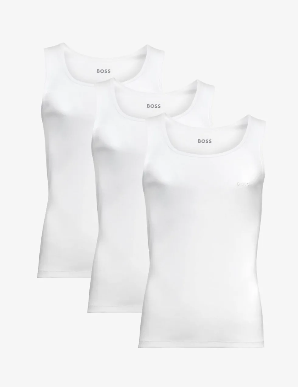 3 Pack Pure Cotton Vest Tops