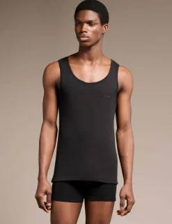 3 Pack Pure Cotton Vest Tops