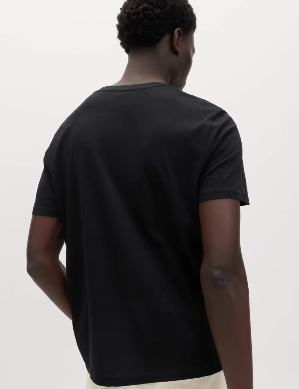 3 Pack Pure Cotton V-Neck T-Shirts