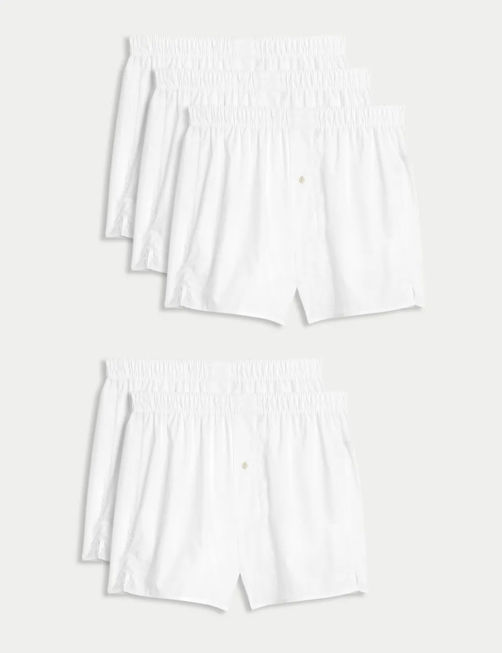 5 Pack Pure Cotton Woven Boxers