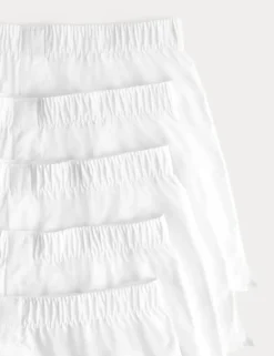 5 Pack Pure Cotton Woven Boxers