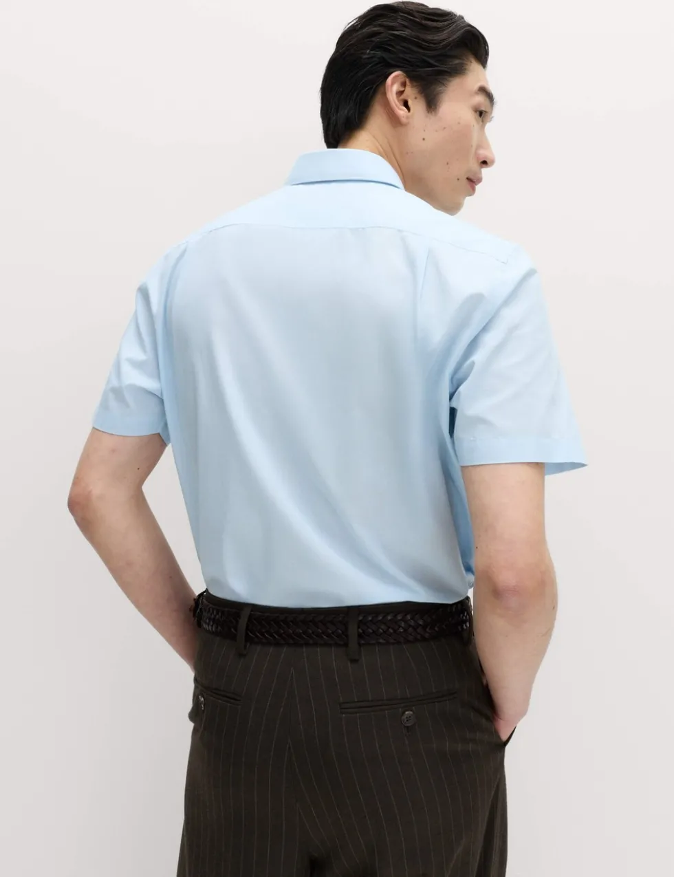 2 Pack Regular Fit Check Short Sleeve Shirts