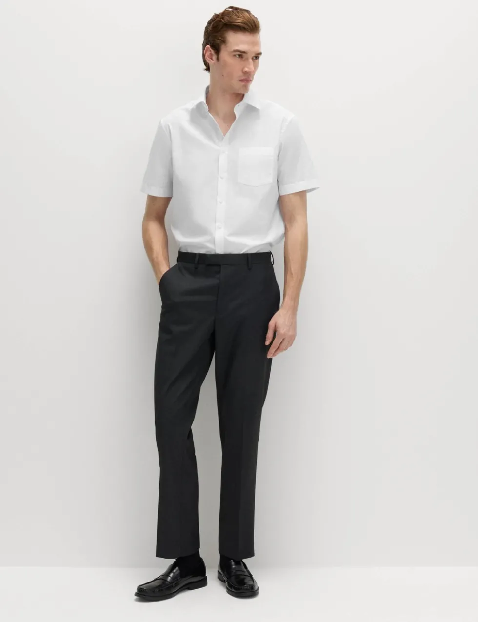 2 Pack Regular Fit Easy Iron Shirts