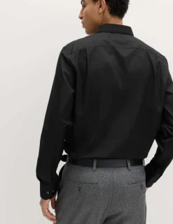 3 Pack Regular Fit Easy Iron Long Sleeve Shirts