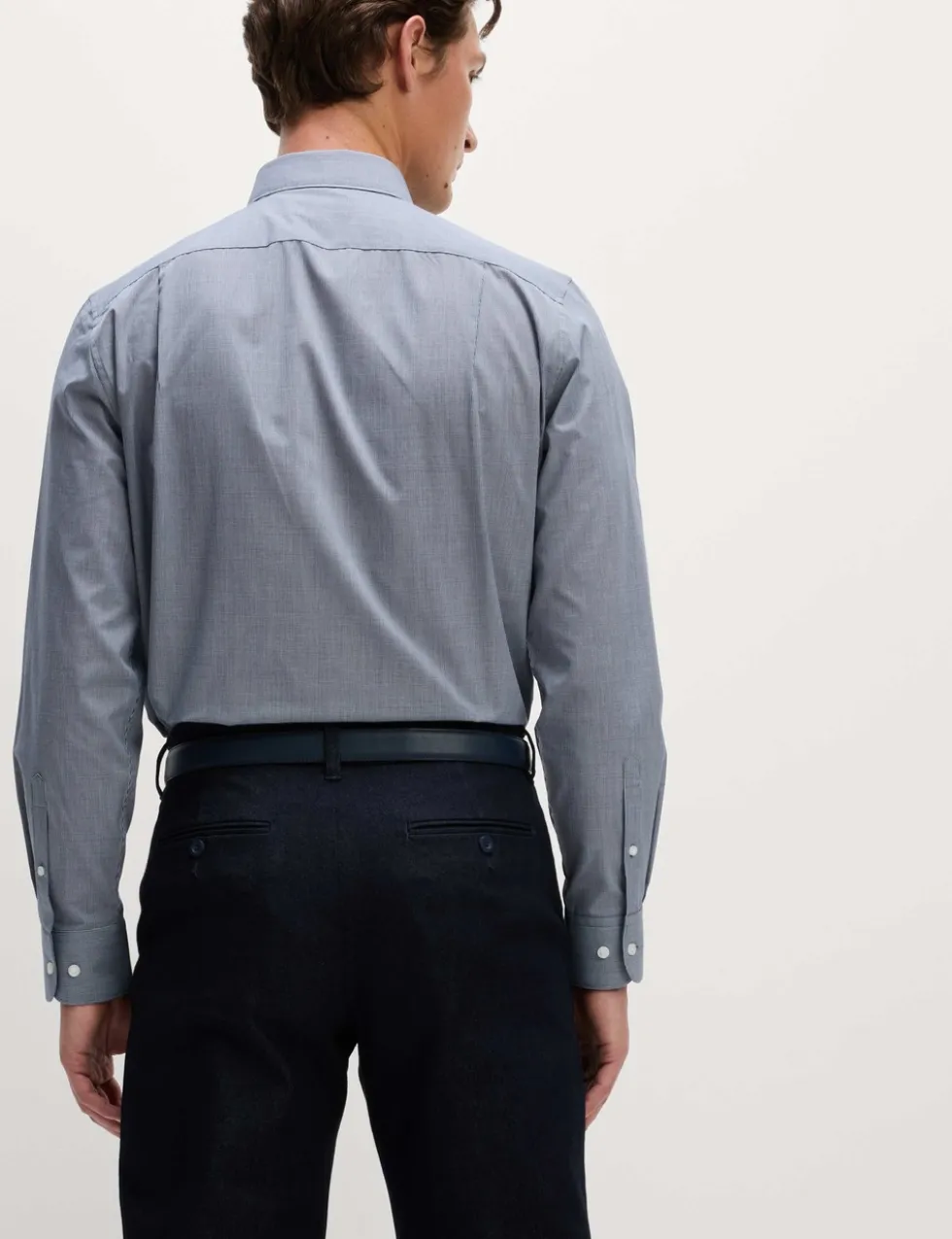 2 Pack Regular Fit Easy Iron Check Shirts