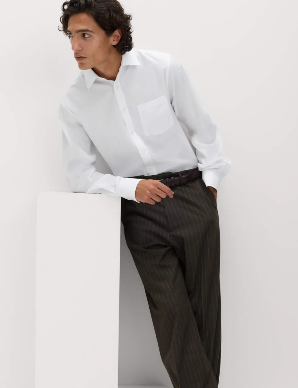3 Pack Regular Fit Easy Iron Long Sleeve Shirts
