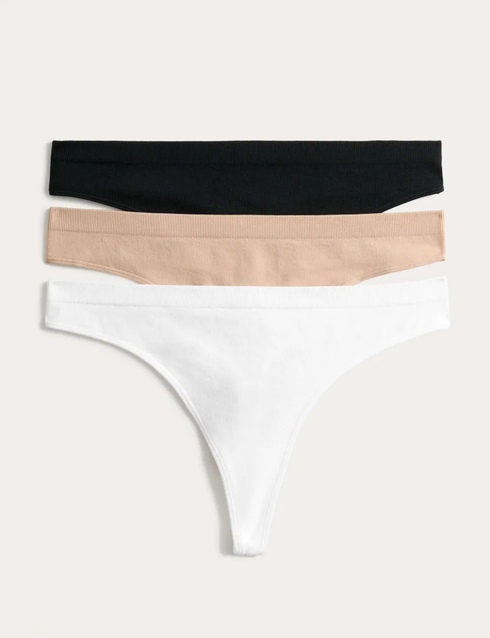 3 Pack Seamfree Thongs