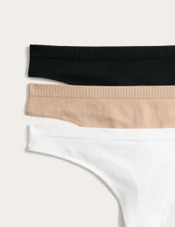 3 Pack Seamfree Thongs