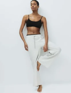3 Pack Seamless Non Wired Micro Crop Tops