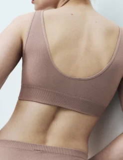 3 Pack Seamless V-Neck Crop Tops