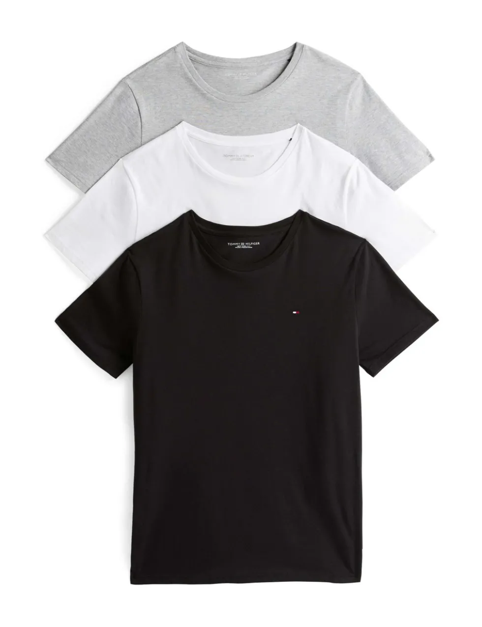 3 Pack Signature Pure Cotton Crew Neck T-Shirts