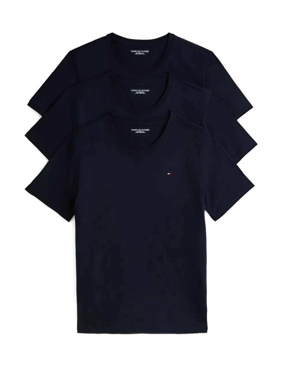3 Pack Signature Pure Cotton Crew Neck T-Shirts