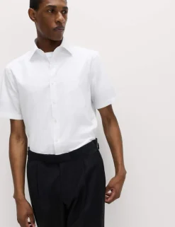 2 Pack Slim Fit Easy Iron Shirts